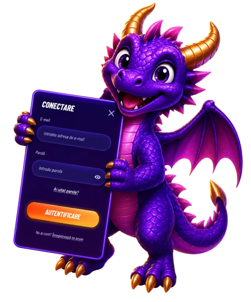 Dragon violet pentru
